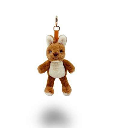 Eco Cuddly Kangaroo Bag Charm