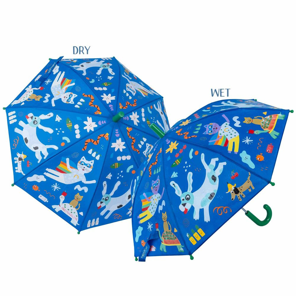 Colour Changing Umbrella - Cats