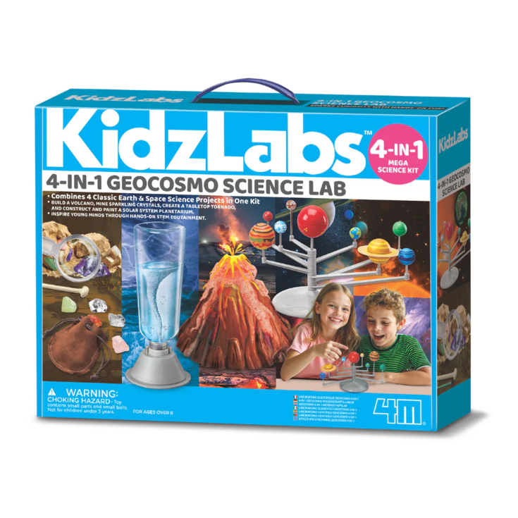 KidzLabs - 4-in-1 Geocosmo Science Lab