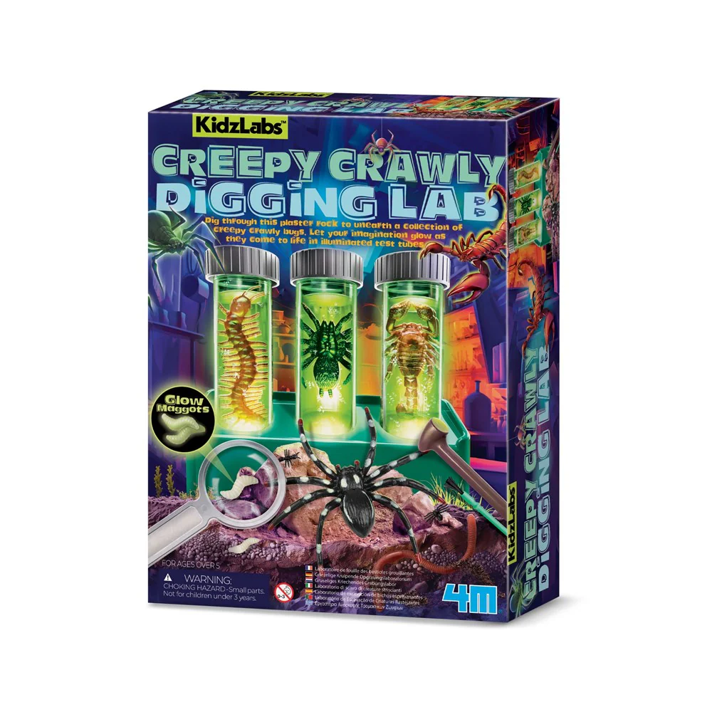 Kidzlabs - Creepy Crawly Digging Lab