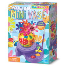 KidzMaker - Twirl & Paint Mini Vase