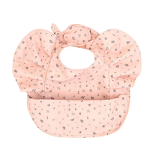 Recycled Frill Bib - Leaves