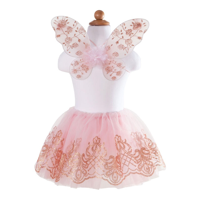 Rose Gold Tutu and Wings Set 4-6