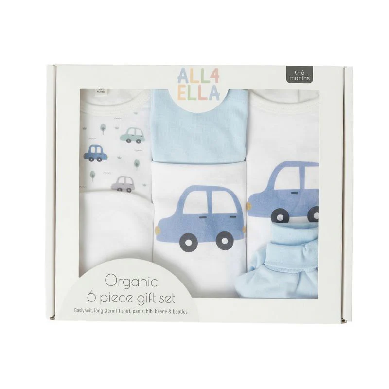 Organic cotton Clothing set 6pcs - Beep Beep