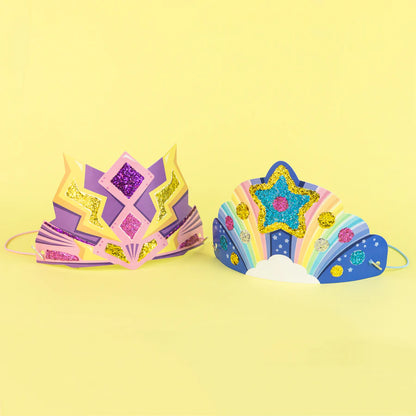 Glitter Goo Crowns