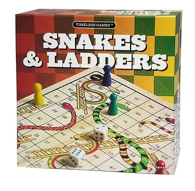 Snakes & Ladders - Timeless Games
