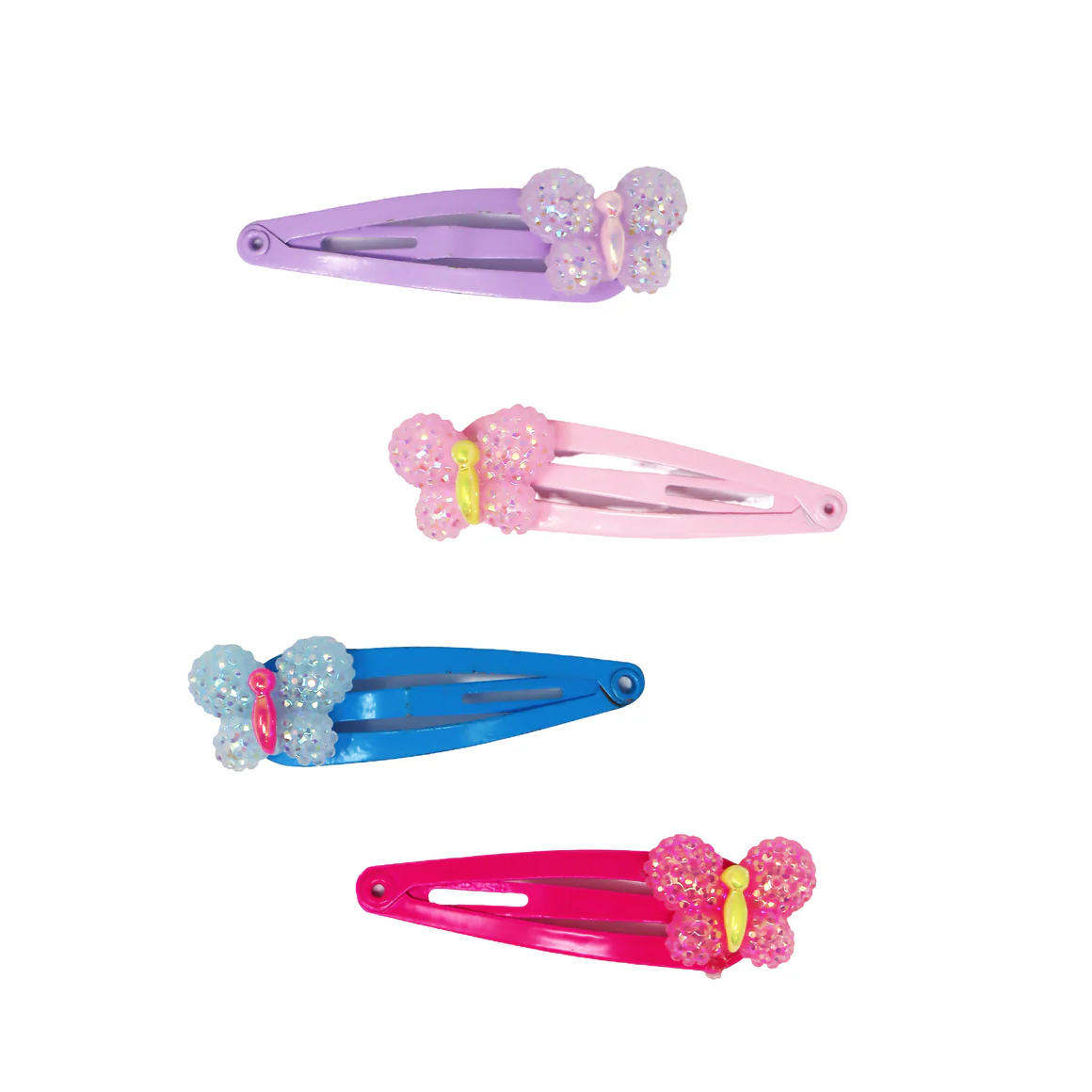 Sparkle Butterfly Hair Clips