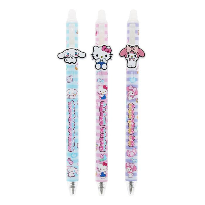 Hello Kitty Sweets Ersable Gel Pens 3 Asst