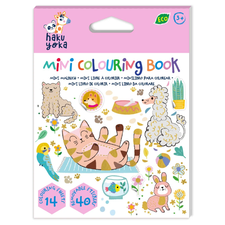 Mini Colouring Book - Pets