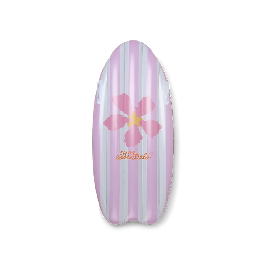 Inflatable Surfboard Pink Flower - 120cm