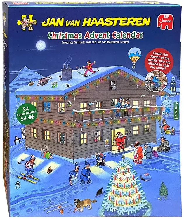 Wasgij Christmas Advent Calendar - Jan Van Haasteren