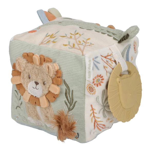 Safari Friends Soft Activity Cube
