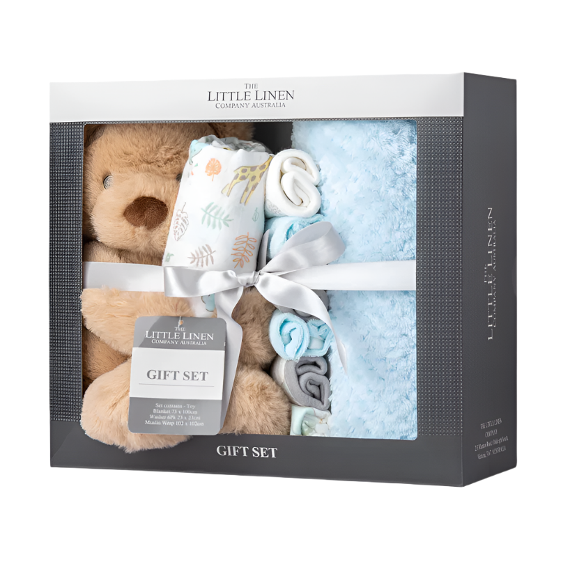 Boxed Gift Set - Safari Bear
