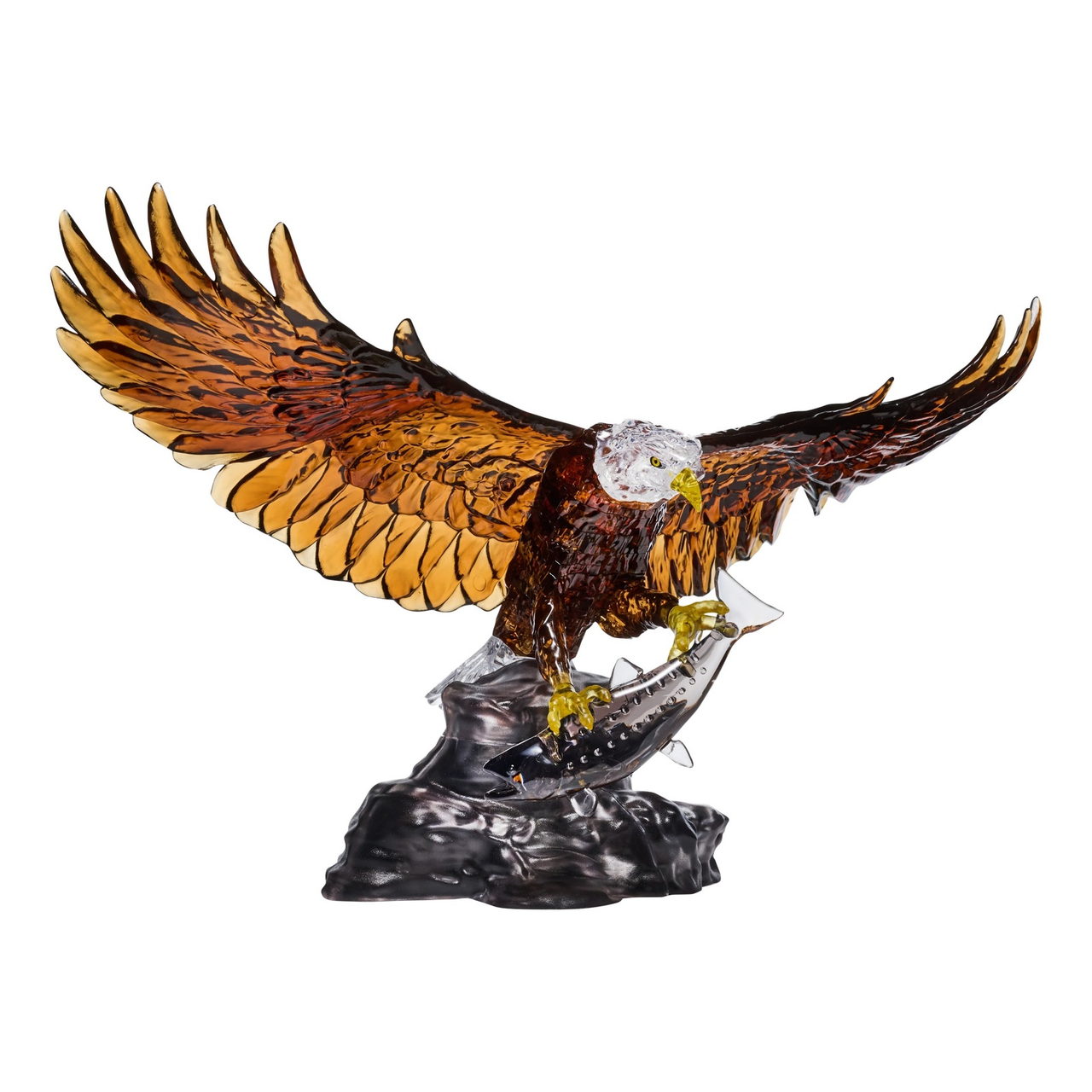 63 pc Crystal Puzzle - Brown Eagle
