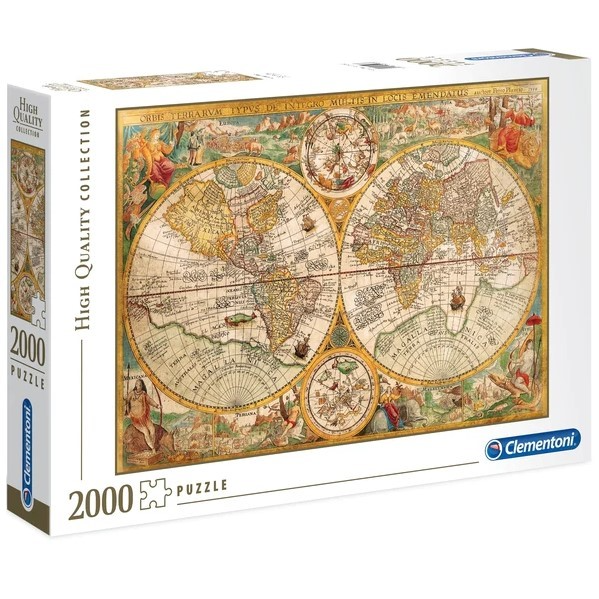 2000 pc Puzzle - Ancient Map