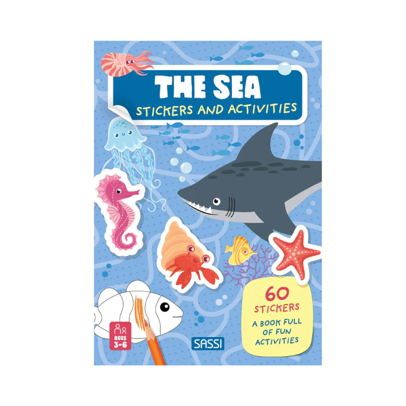 Stickers and Activities Book - The Sea