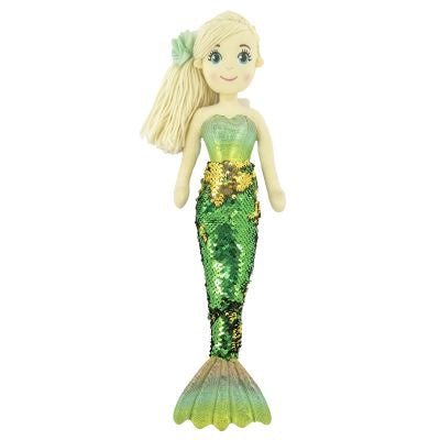 Mermaid Doll 45cm - Sophie Green/Gold