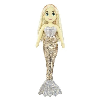 Mermaid Doll 45cm - Ella Silver/Gold