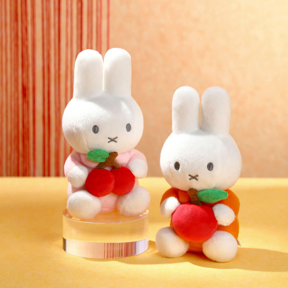 Miffy Plush with Apple