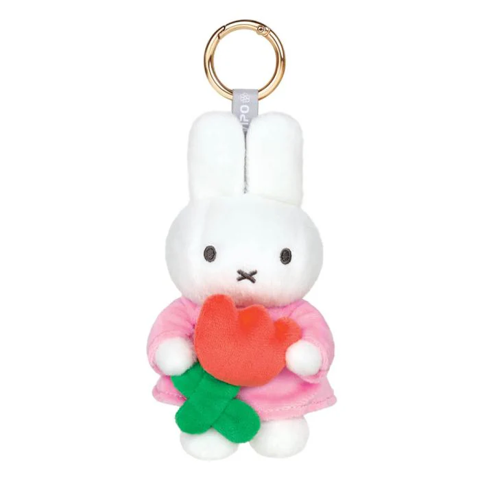 Miffy with Tulip - Keyring