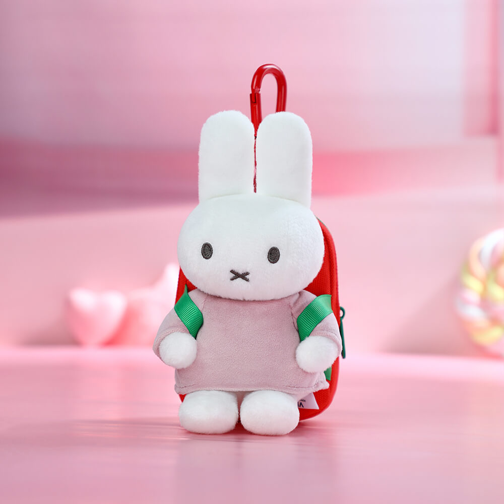 Miffy Backpack Keyring with Tote Bag Set