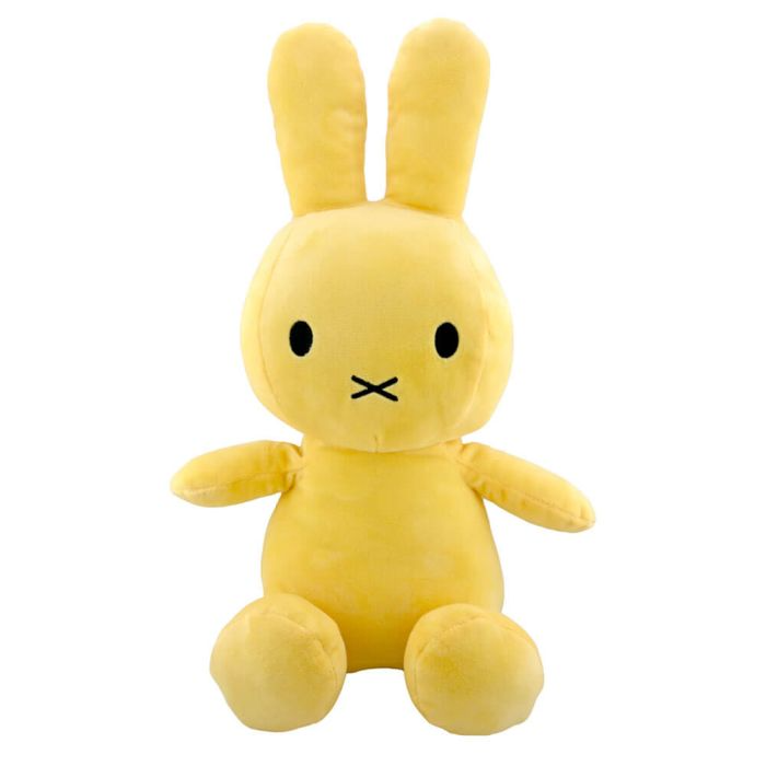 Miffy Pastel Plush Yellow Large 38cm
