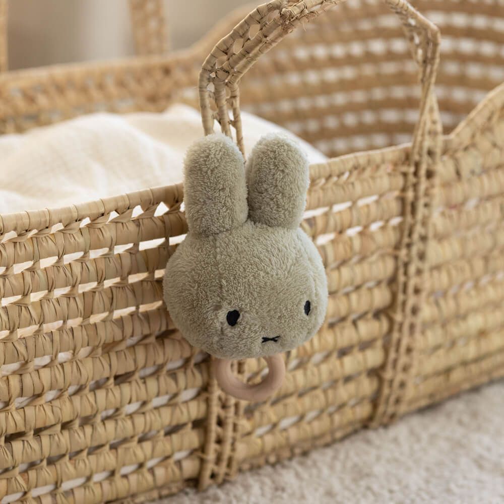 Miffy Fluffy Musical Pull-Down - Green