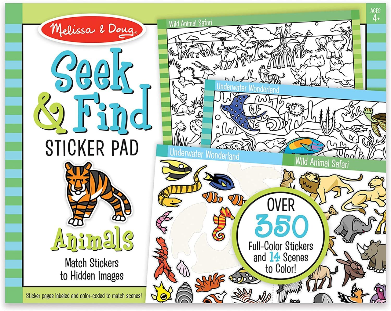 Seek & Find Sticker Pad - assorted