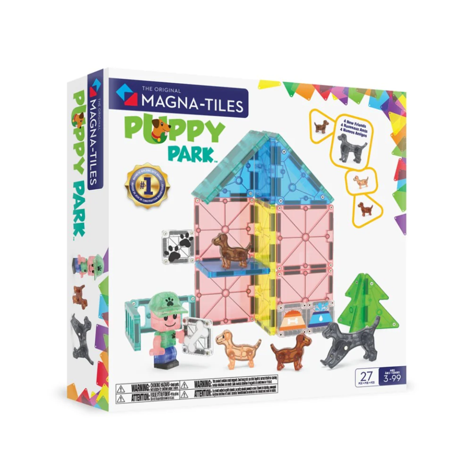Valtech Magna-Tiles Puppy Park 27 Piece Set