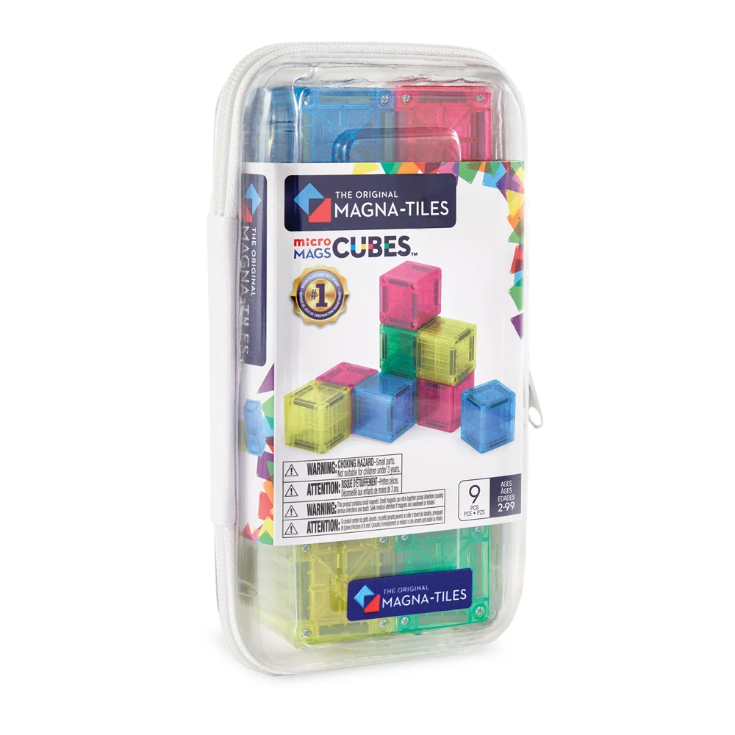 Magna-Tiles Micro Mags Cubes 9pc Magnetic Set