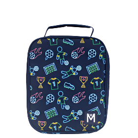 MontiiCo Large Insulated Lunch Bag - Goal Keeper