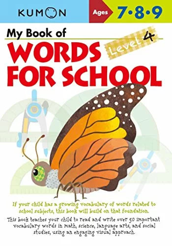My Book of Words for School