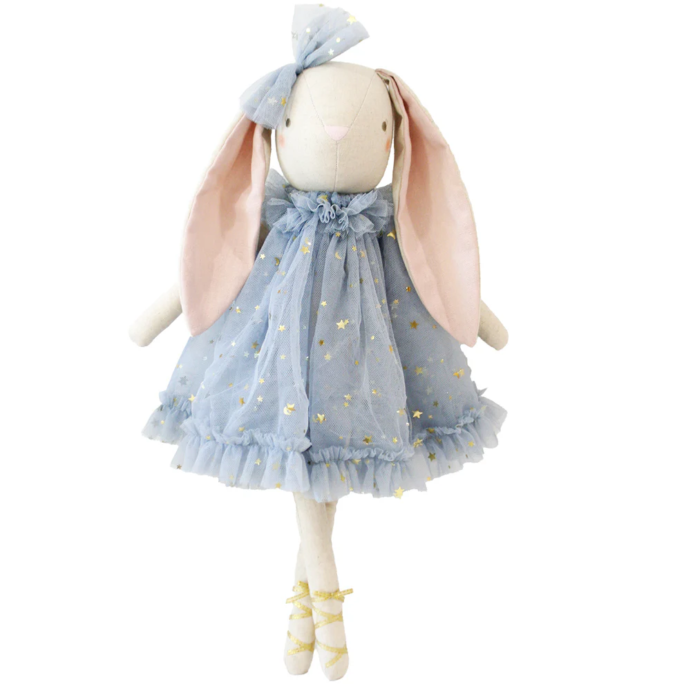 Belle Bunny - Grey/Gold