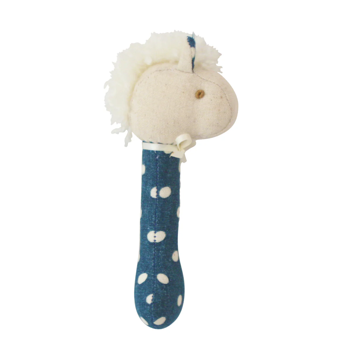 Horse Stick Rattle - Ocean Blue