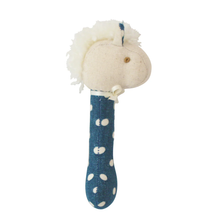 Horse Stick Rattle - Ocean Blue