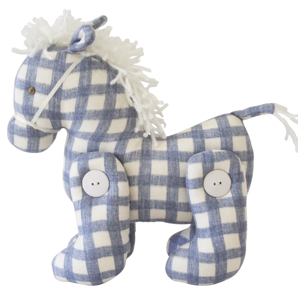 Jointed Pony - Chambray Check