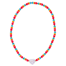 Rainbow Heart Necklace