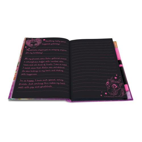 Deluxe Black 96pg Notebook (Assorted)