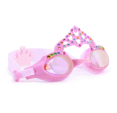 Princess Crown - Peachy Pink Swim Goggles