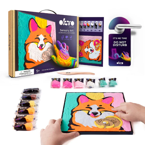 Paint By Numbers with Clay - Fox