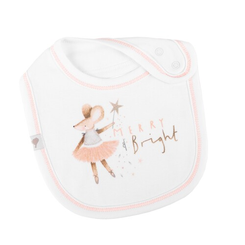 Organic Cotton Bib - Magical Mouse
