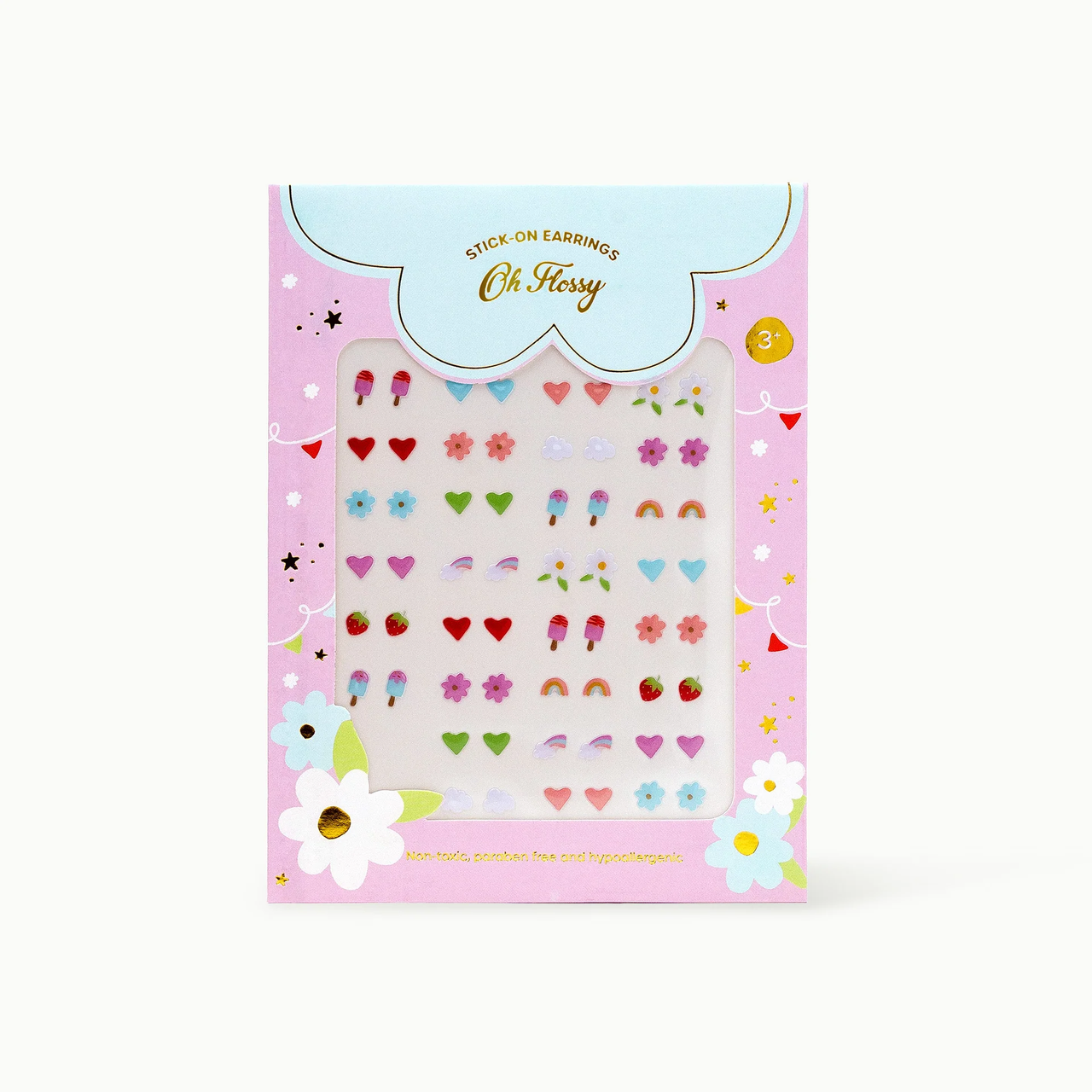 Oh Flossy Stick-on Earrings