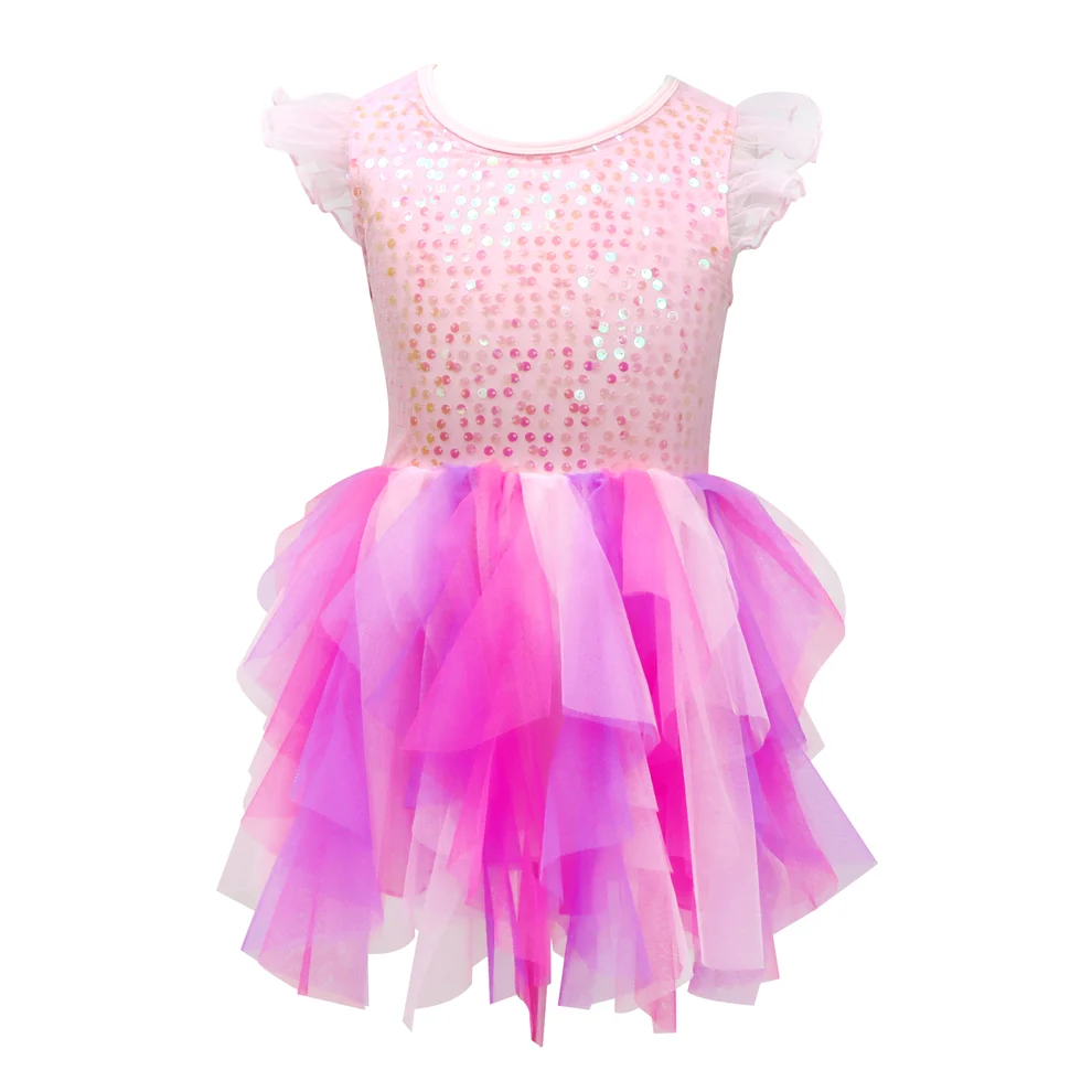 Dreamy Unicorn Twirl and Twinkle Dress (size 3-4)