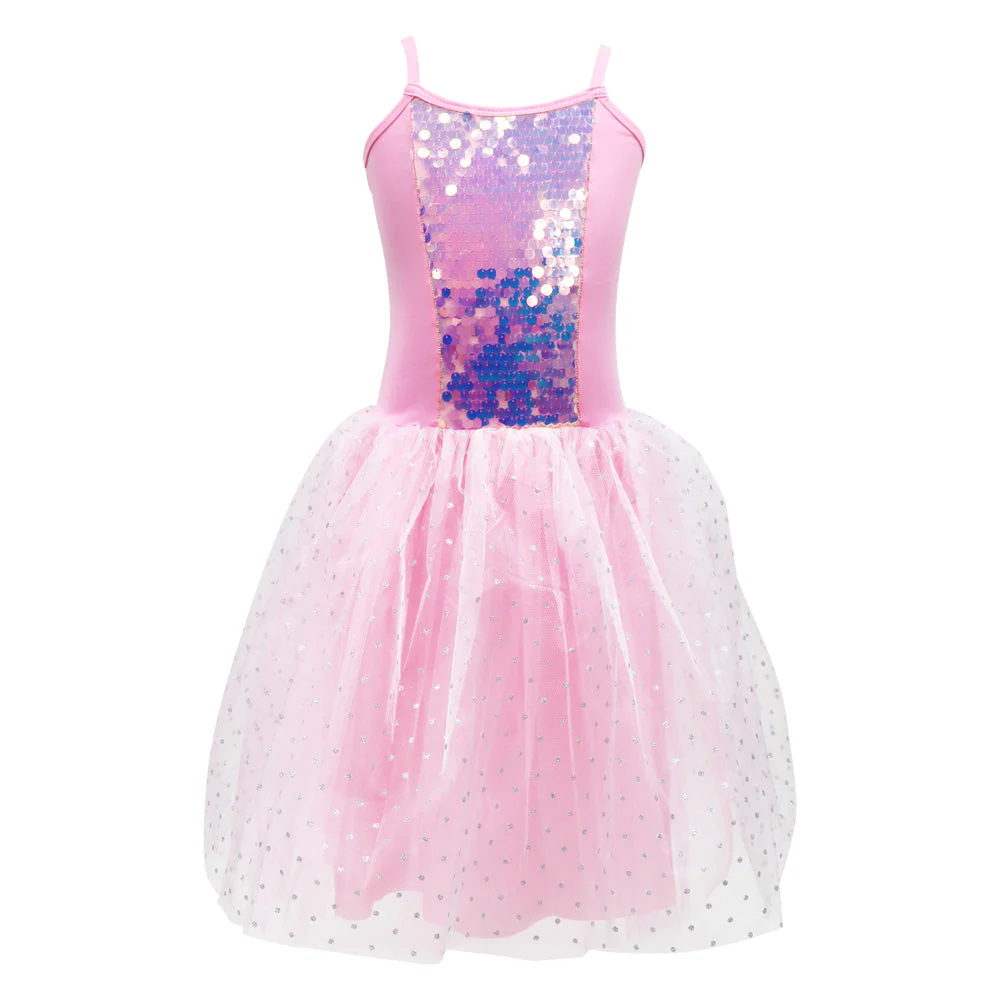 Romantic Ballet Sequin Sparkle Party Dress - Size 3-4