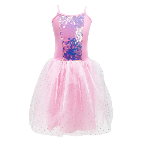 Romantic Ballet Sequin Sparkle Party Dress - Size 5-6