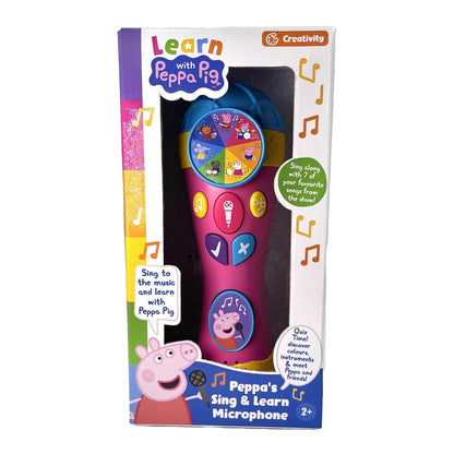 Peppa Pig Sing & Learn Microphone