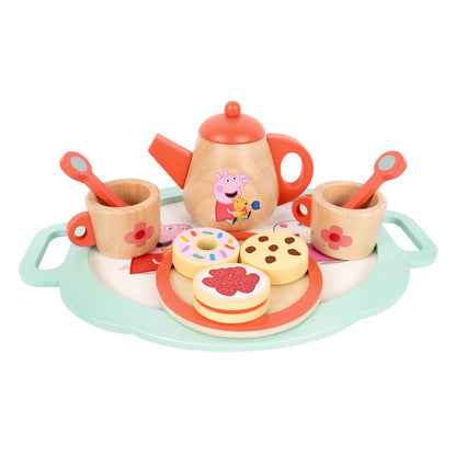 Peppa Pig Wooden Tea Set