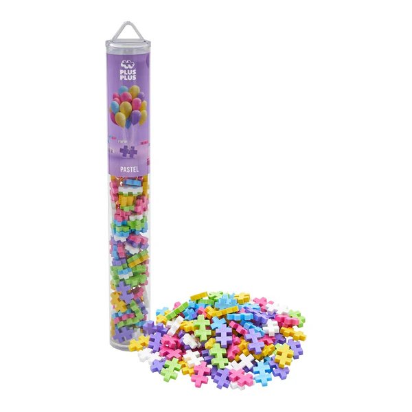 Plus Plus - Pastel - 100pc tube