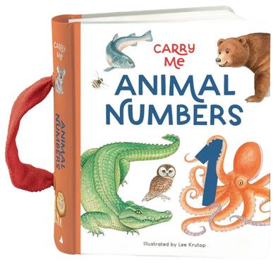 Animal Numbers Carry Me Book
