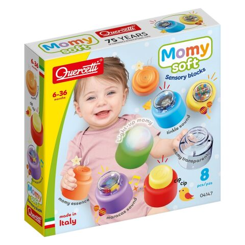 Momy Soft Sensory Blocks 12pc
